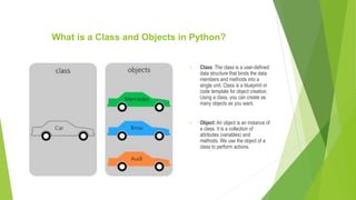 Object oriented Programming in Python.pptx | Free Download
