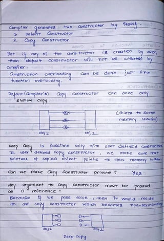 Object Oriented Programming Notes.pdf | Free Download