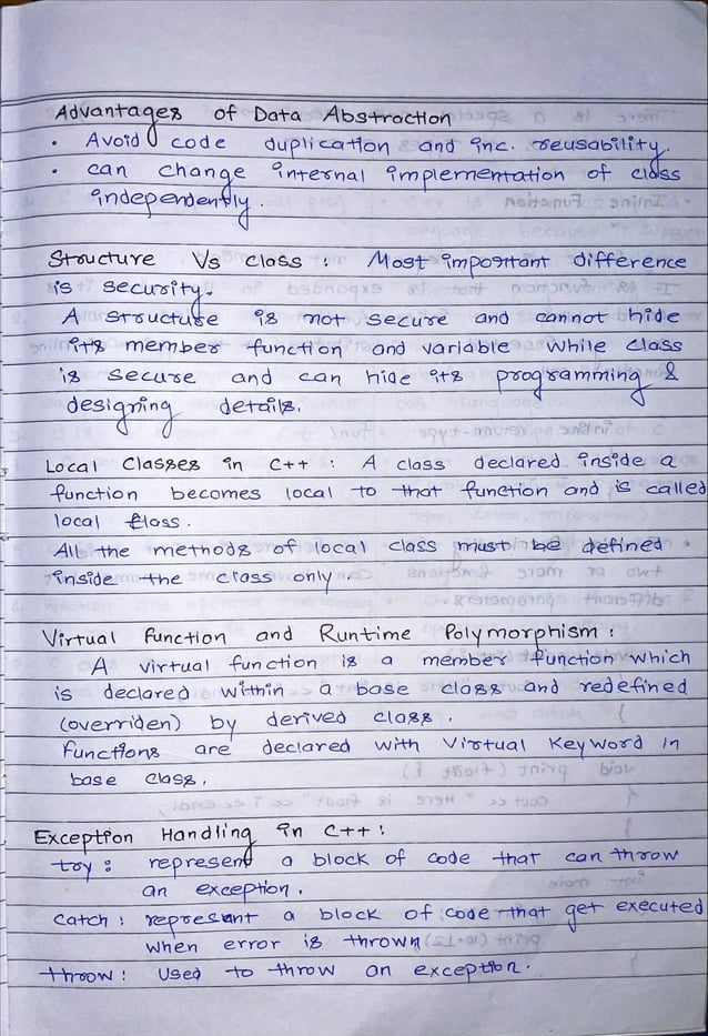 Object Oriented Programming Notes.pdf