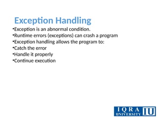 Comprehensive Guide to Object-Oriented Programming and Java ...