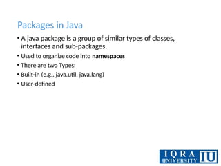 Comprehensive Guide to Object-Oriented Programming and Java ...