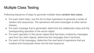Class Testing Behavior Object Oriented Testing Strategy.pptx