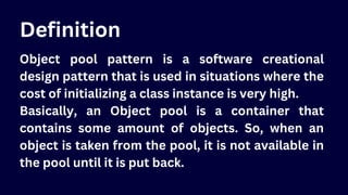 Object Pool Design Pattern.pdf
