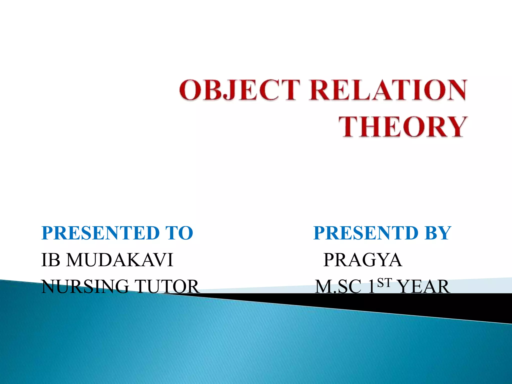 PRESENTED TO PRESENTD BY
IB MUDAKAVI PRAGYA
NURSING TUTOR M.SC 1ST YEAR
 