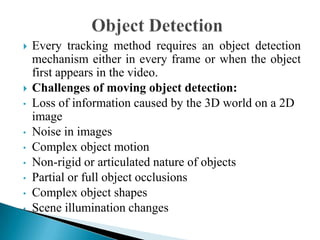 Object tracking | PPTX