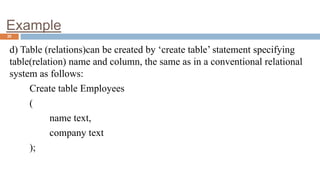 Object relational database management system | PPTX | Databases ...