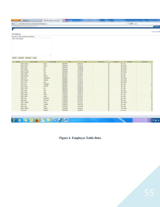 Figure 6 Employee Table Data




                               55
 