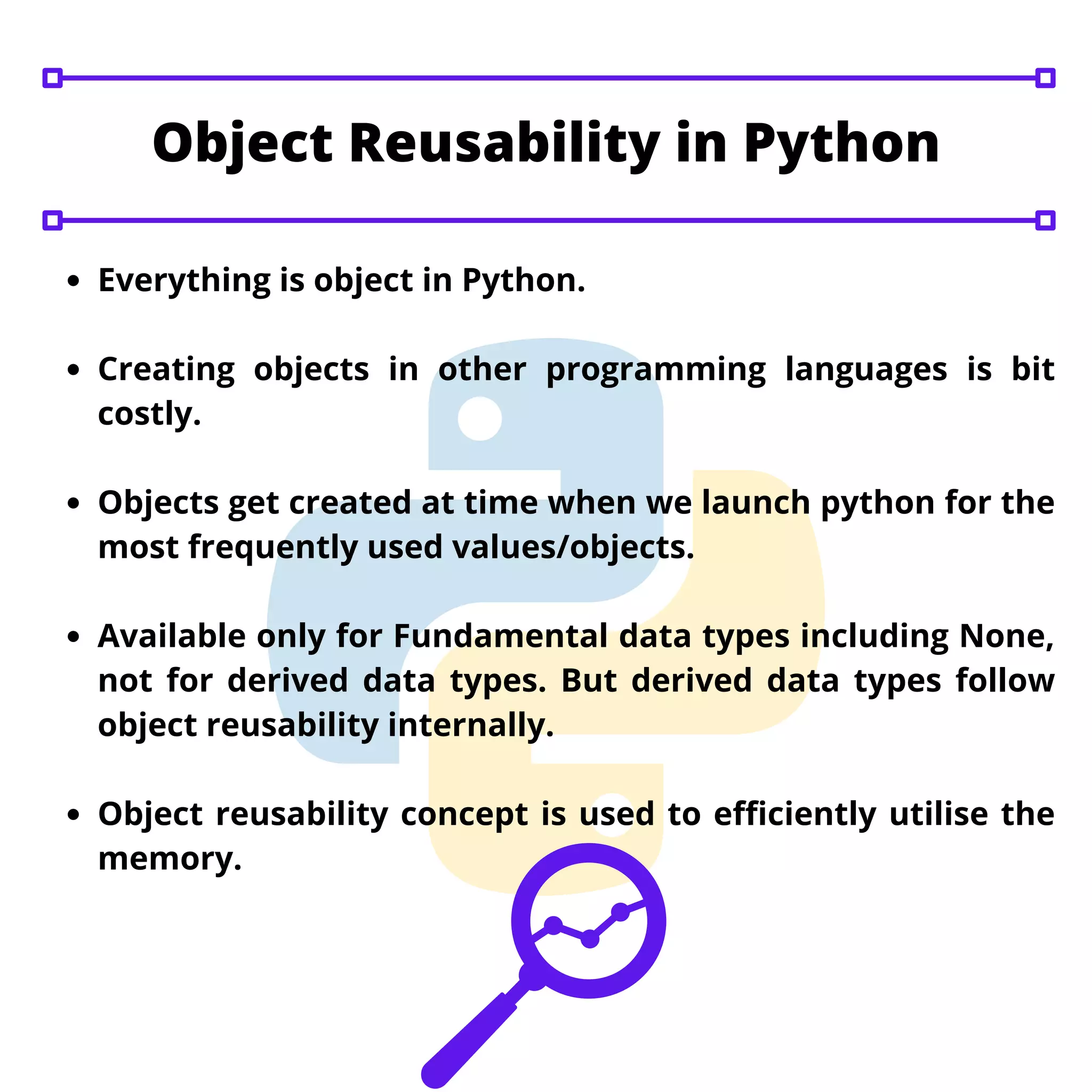 Object reusability in python | PDF
