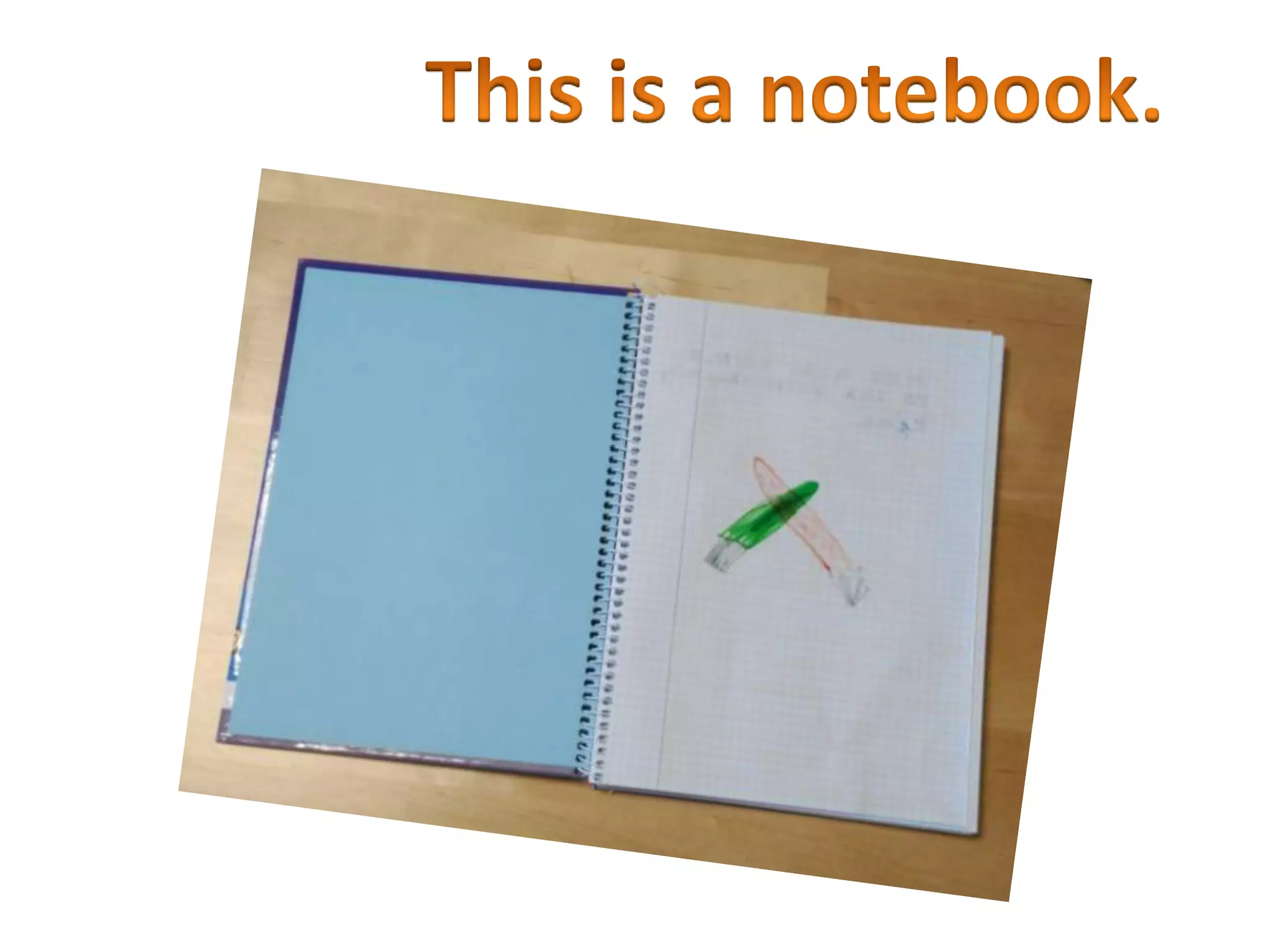 What's in your school bag?  Objects