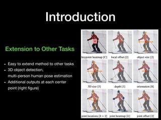 Objects as points (CenterNet) review [CDM] | PDF