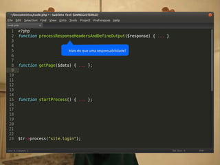 Mais do que uma responsabilidade?

 