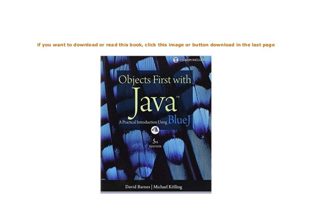 bluej book exercise answers