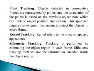 Object tracking | PPTX
