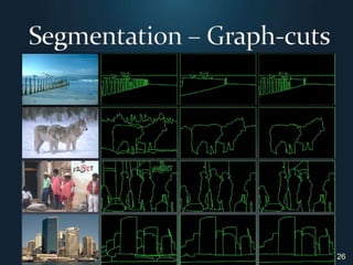 26Segmentation – Graph-cuts