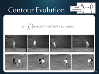 To find a local minimum of a function using gradient descent, one takes steps proportional to the negative of the gradient of the function at the current point.rms and legs.49Contour Evolution