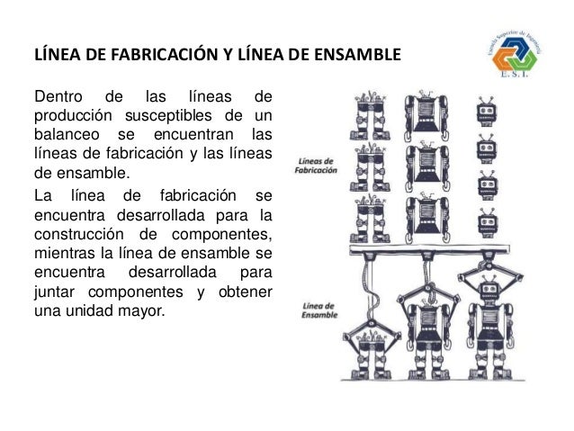 Objetivo balanceo de líneas