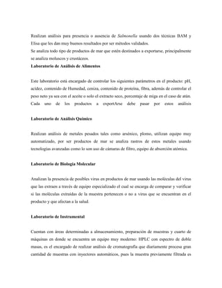 Visitas industriales