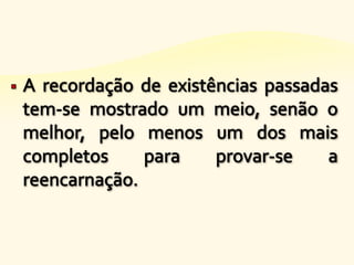 Objetivos da reencarnação - n.22