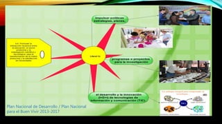 Plan Nacional de Desarrollo / Plan Nacional
para el Buen Vivir 2013-2017
 