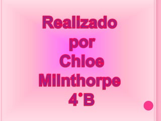 Objetivos Del Milenio Chloe