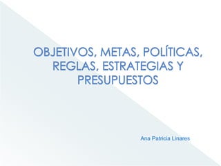 Ana Patricia Linares
 