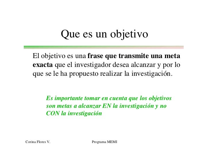 Objetivos, problema y justificacion