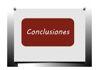 Conclusiones
 