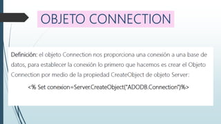 Objeto connection