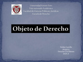 Deiber Carrillo
16239777
Derecho Civil Bienes
SAIA A
 