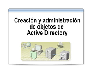 Creación y administración de objetos de  Active Directory 