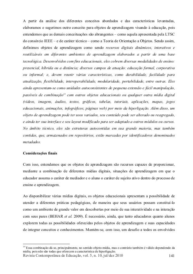 Objetos De Aprendizagem