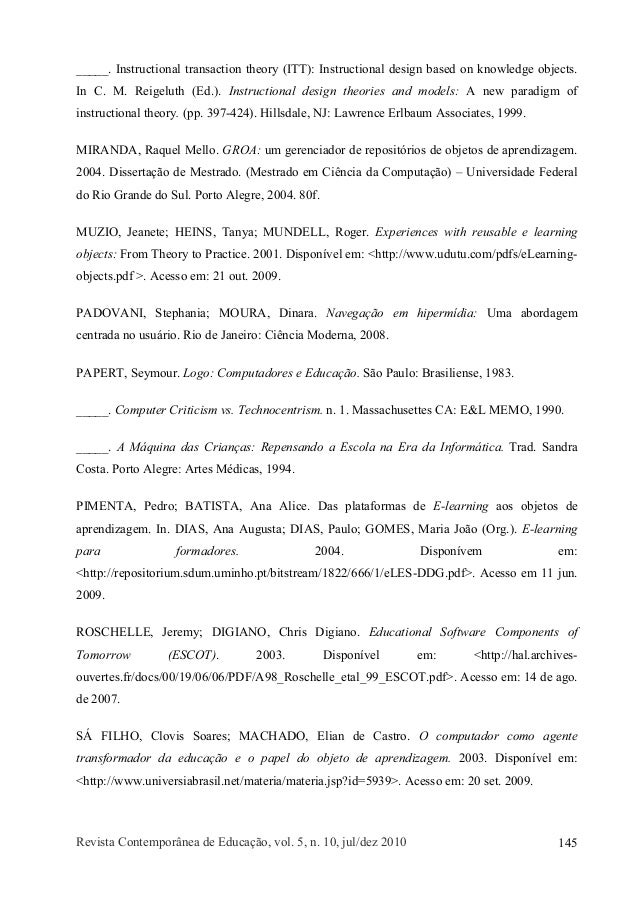 Objetos De Aprendizagem