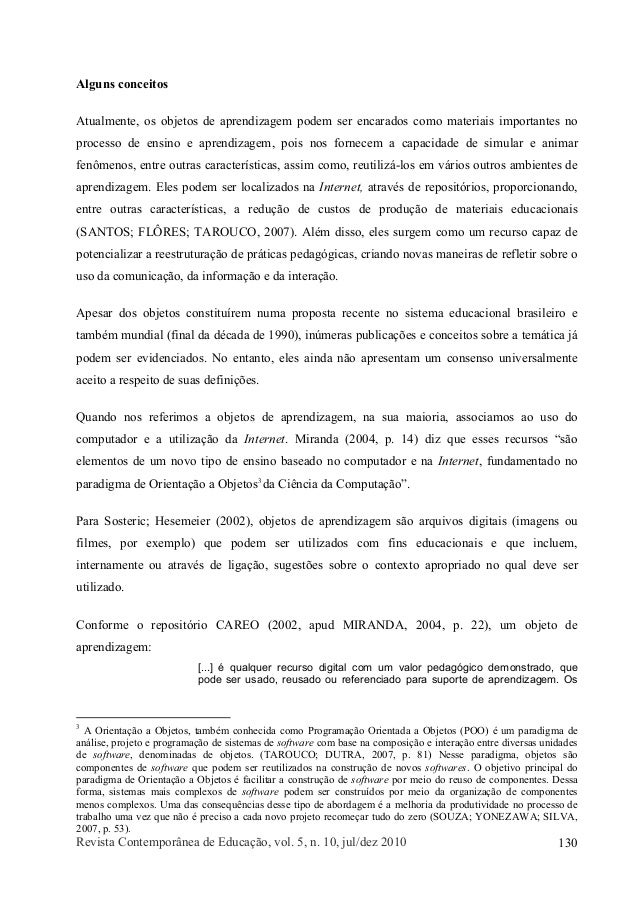 Objetos De Aprendizagem