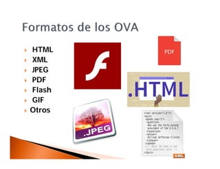  HTML
 XML
 JPEG
 PDF
 Flash
 GIF
 Otros
 