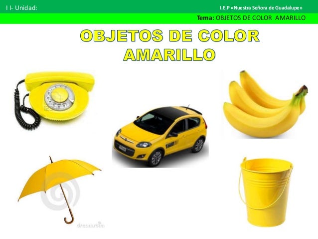 Color Amarillo Lessons Tes Teach
