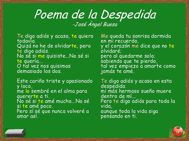 Imagenes De Poema Para La Despedida  poesia de despedida 
