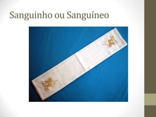 Sanguinho ou Sanguíneo

 