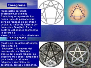 Objetos y simbolos satanicos