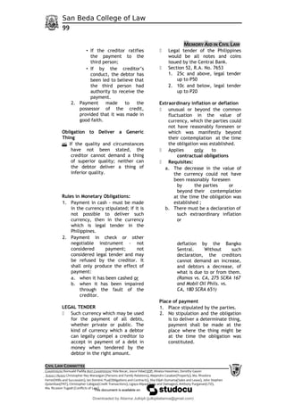 oblicon.pdf obligations and contracts in Law | PDF