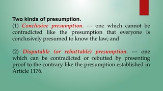 OBLICON-Art.-1165-to-1192, THE PPT TO LAW | PPTX