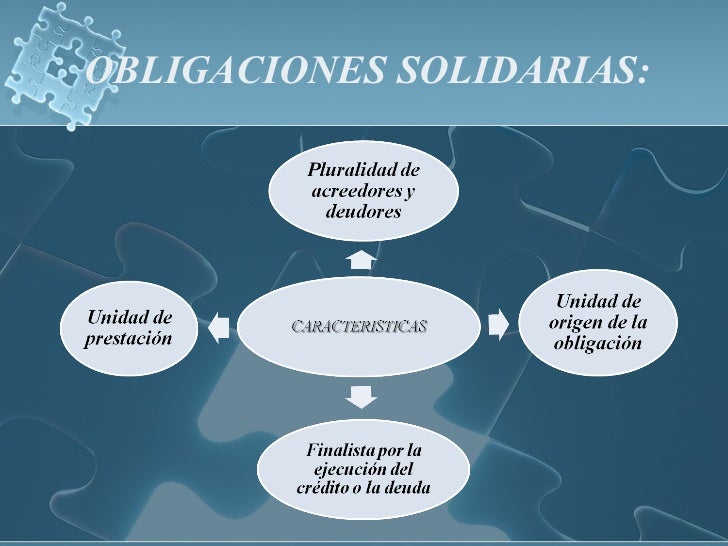 Obligaciones grupo 1 segunda unidad