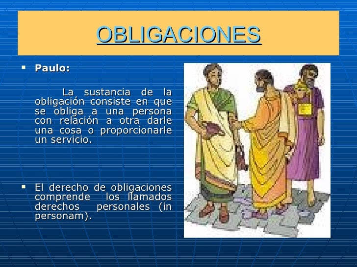 Obligaciones Y Fuentes De Obligaciones en el Derecho Romano