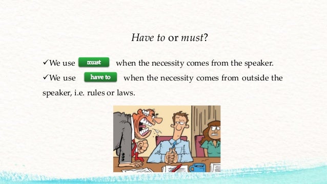 Obligation And Advice B1 Obligation And Advice B1