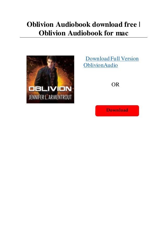 Oblivion Oblivion