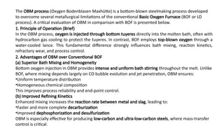 Advanced Steelmaking Technologies: OBM and DC EAF Processes Explained ...