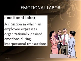 EMOTIONAL LABOR 12/25/11 SANDHYA ANIL 