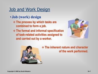 Ob modification & job design | PPTX