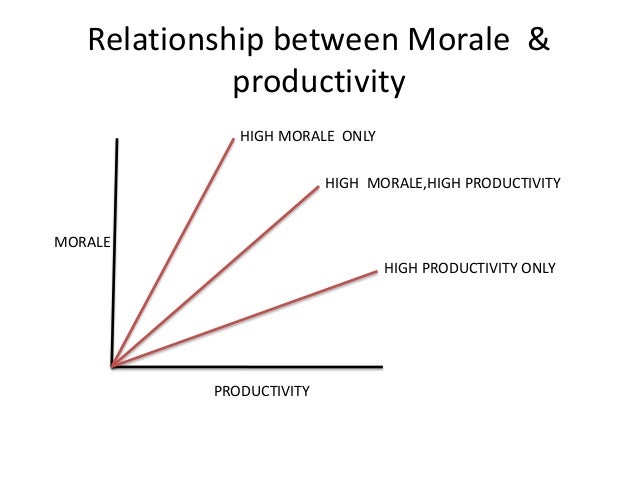 Relationship Between Employee Morale And Employee Productivity