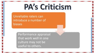 Obm performance appraisal | PPTX