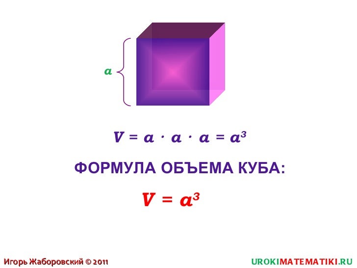 Используя формулу объема прямоугольного параллелепипеда. Формула объема. формула объёма прямоугольника в литрах.